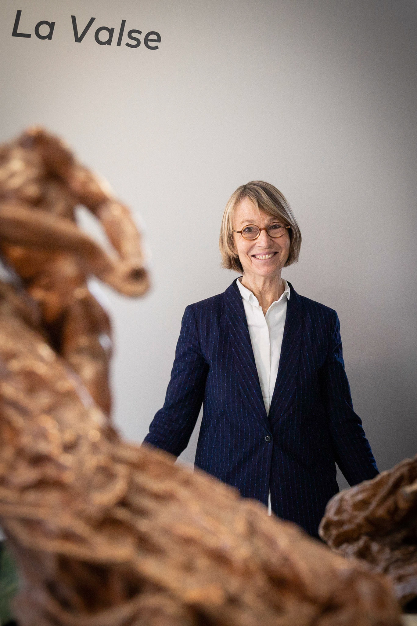 Françoise Nyssen (ministre de la culture) lors de l'inauguration du musée Camille Claudel, à Nogent sur Seine. Nogent-sur-Seine, FRANCE - 13/04/2018
