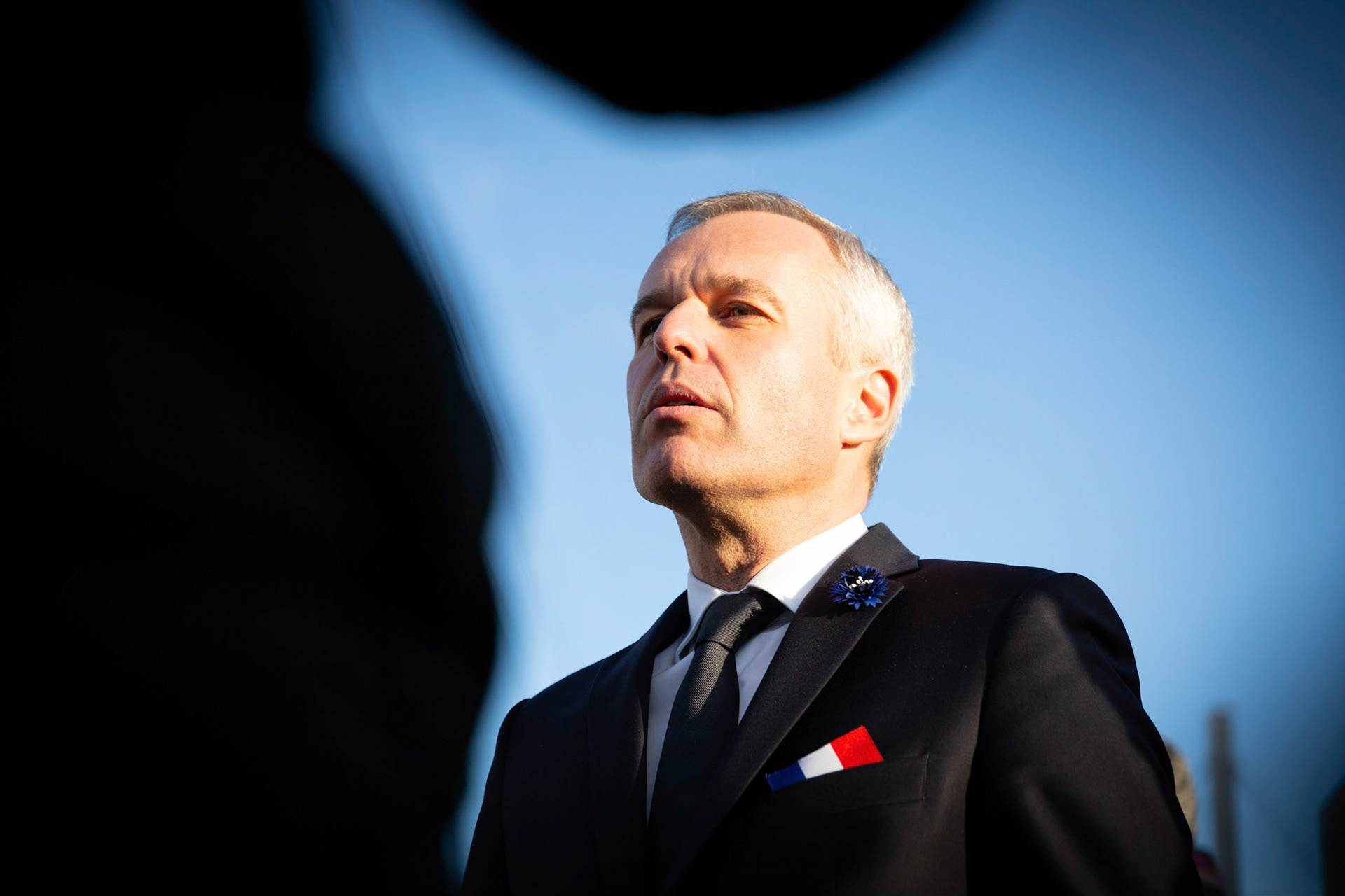 François de Rugy (ministre de la transition écologique et solidaire) inaugure une unité de méthanisation (biogaz), à Escrennes (Loiret).France, Escrennes, 09/11/2018