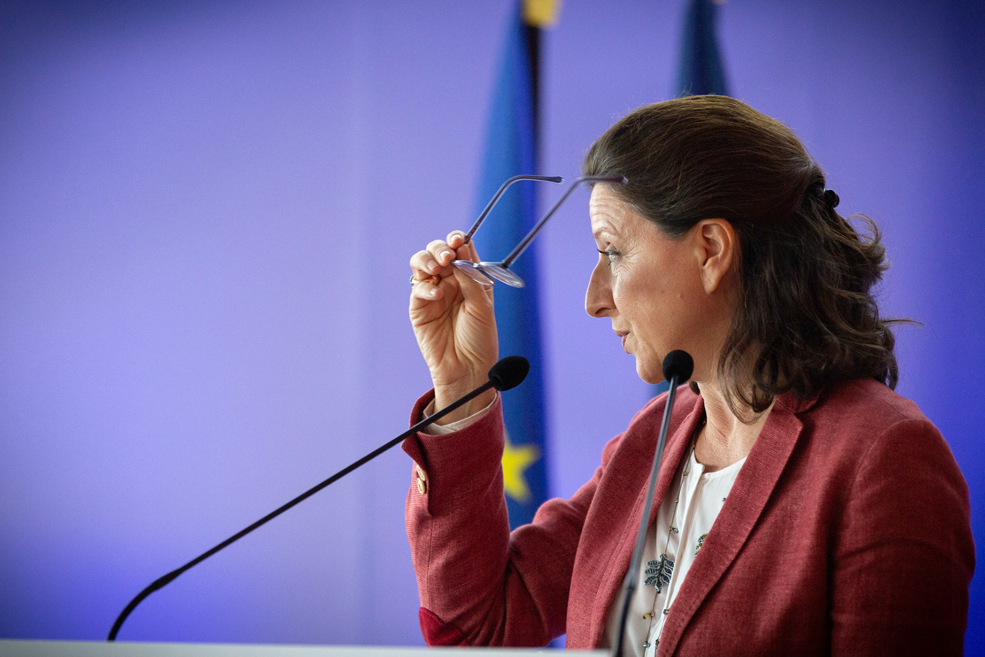 Agnès Buzyn (ministre de la santé) à Troyes.France, Troyes, 19/10/2018