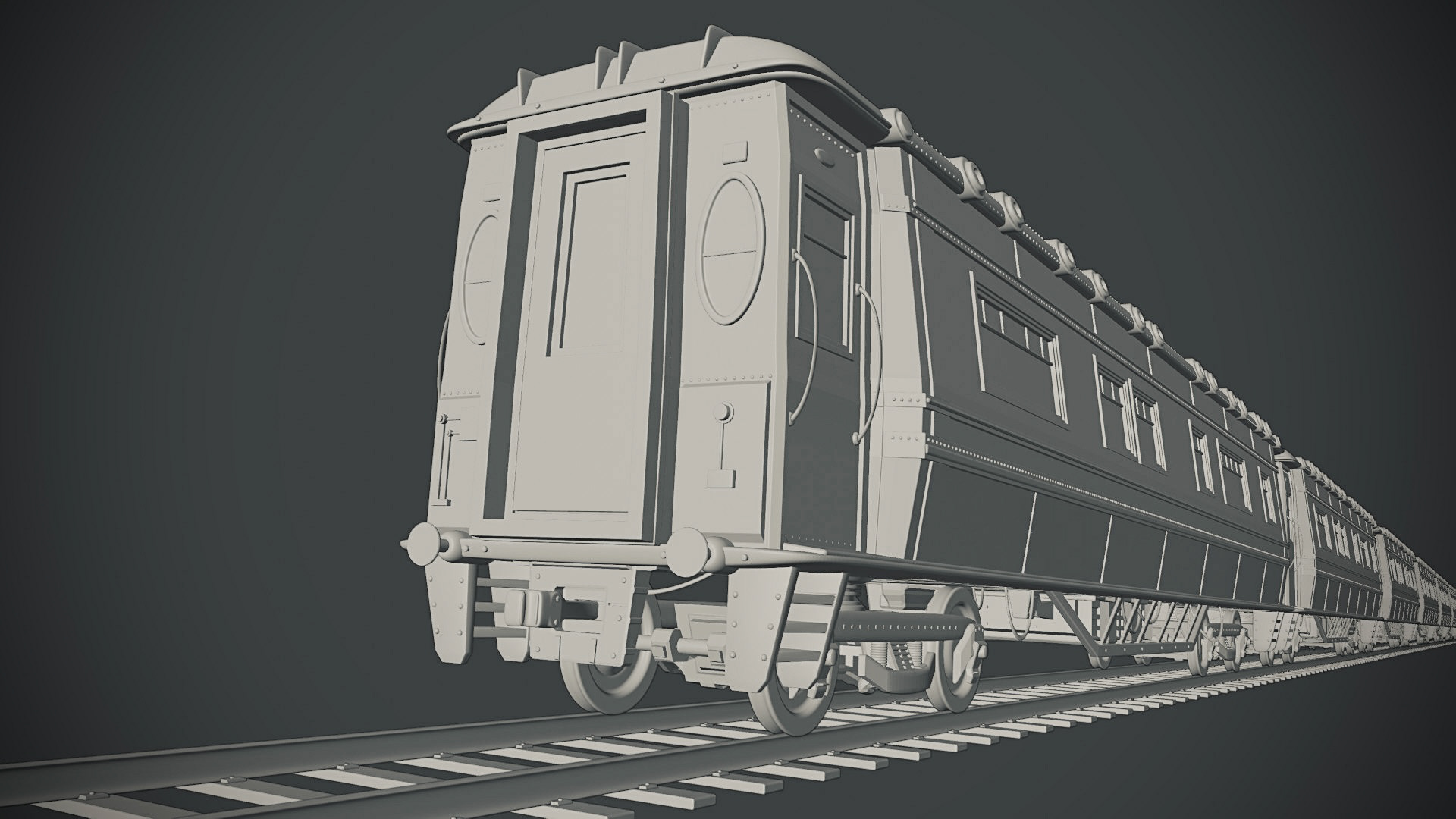 Untextured Mesh – Angle 1