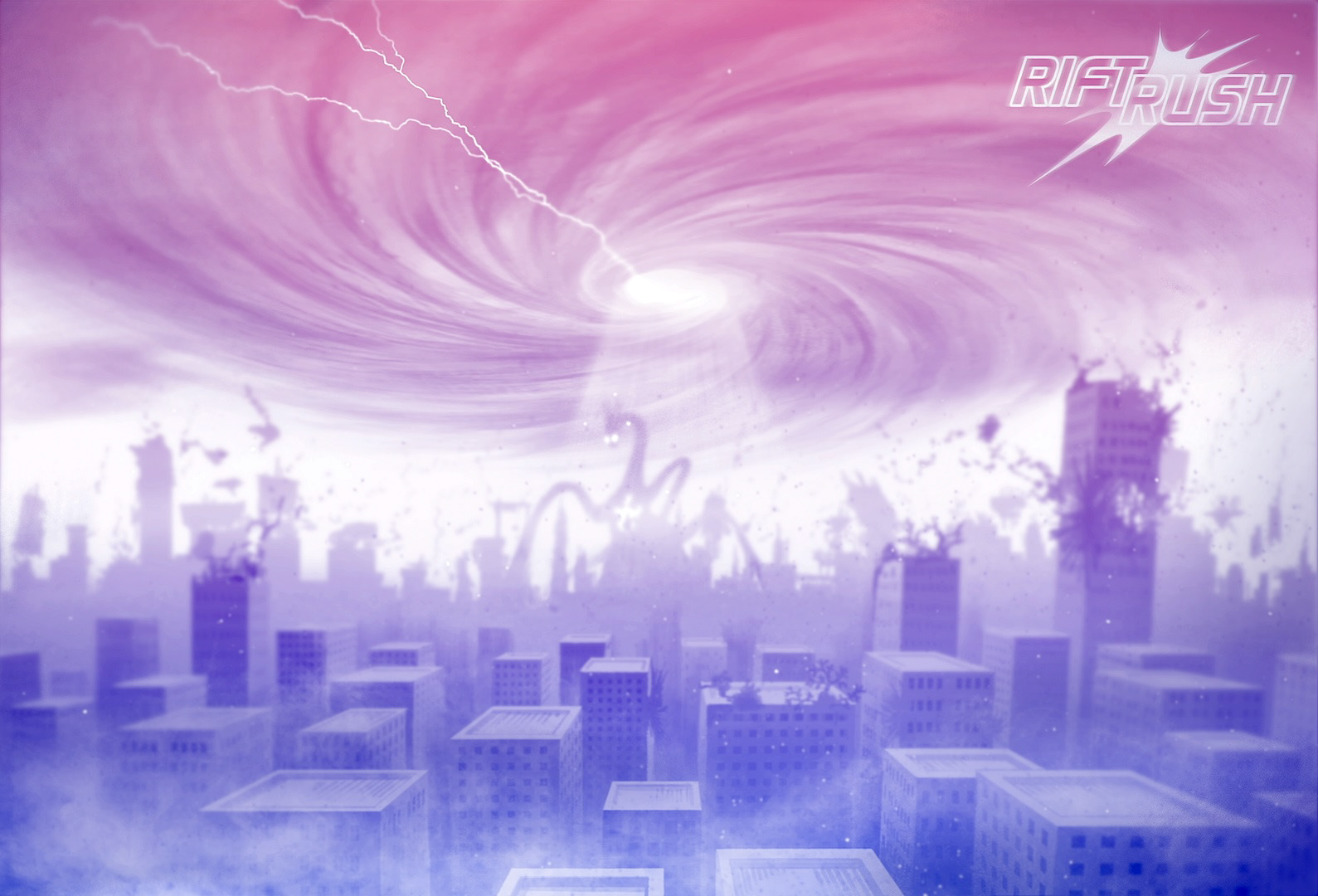 "Rift Rush" – Game Level Background 2