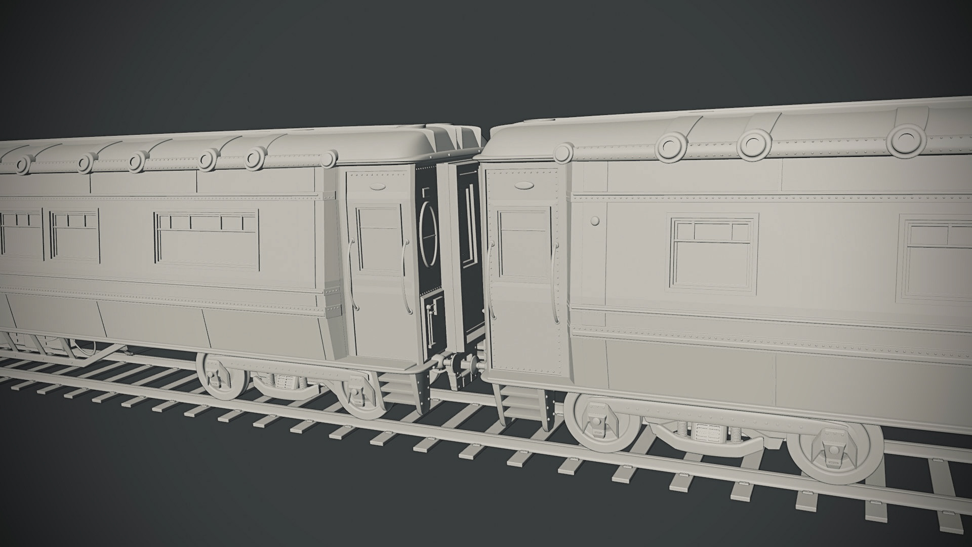 Untextured Mesh – Angle 3