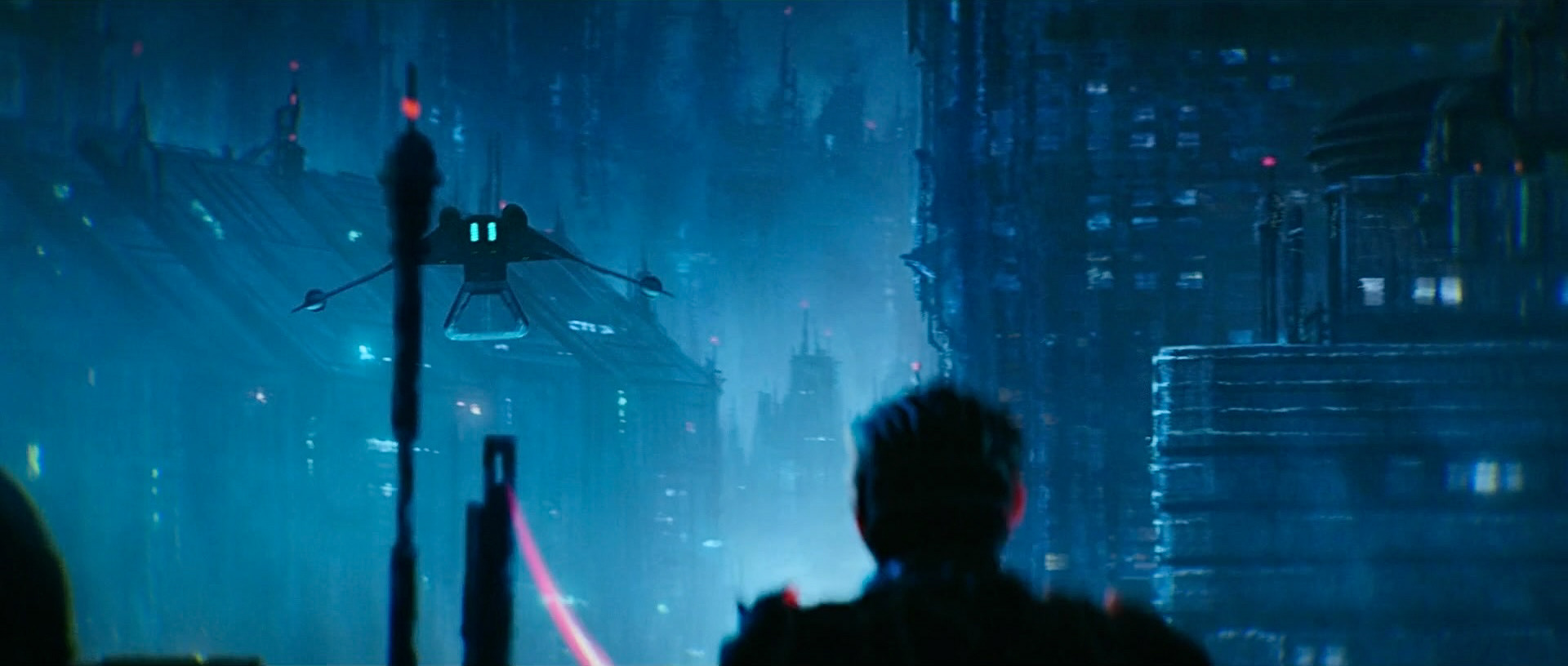 2.5D BG City Projection & VFX Compositing