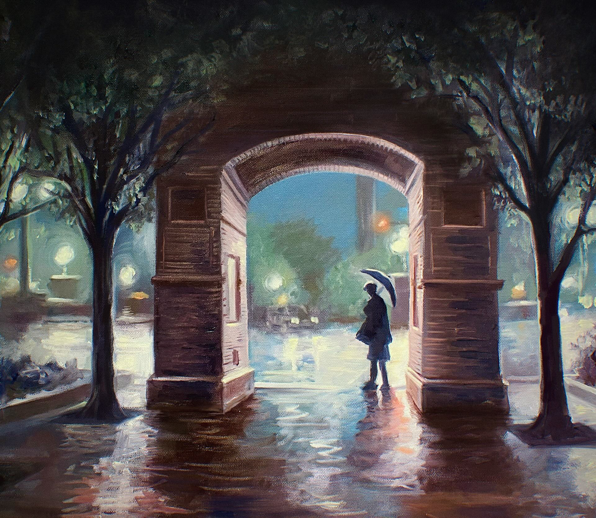 “Westminster Street” – Oil on Canvas