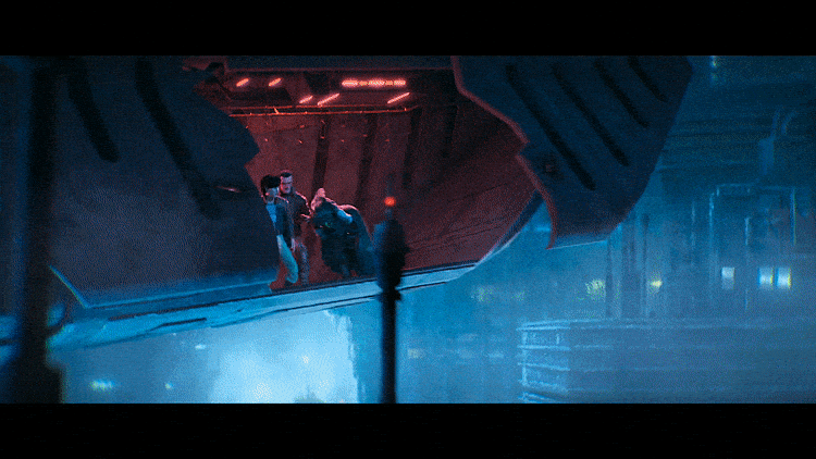 2.5D Background Projections & VFX Compositing