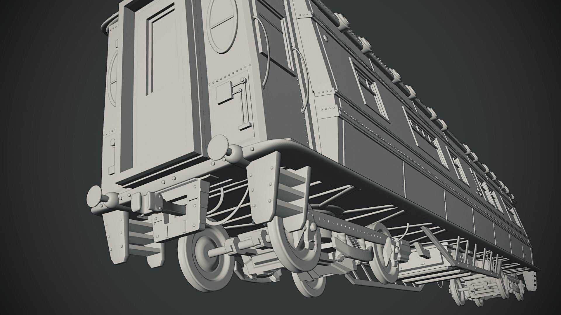 Untextured Mesh – Angle 2