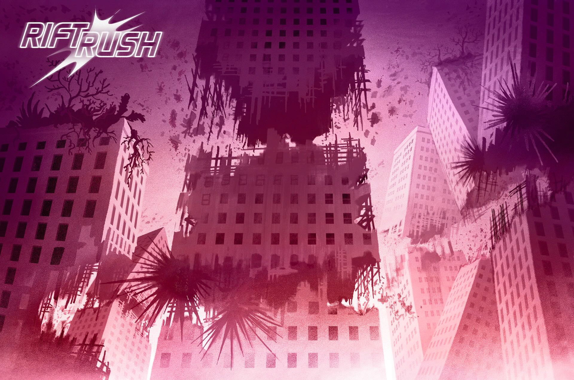Concept Art – "Rift Rush" (Student Game)
