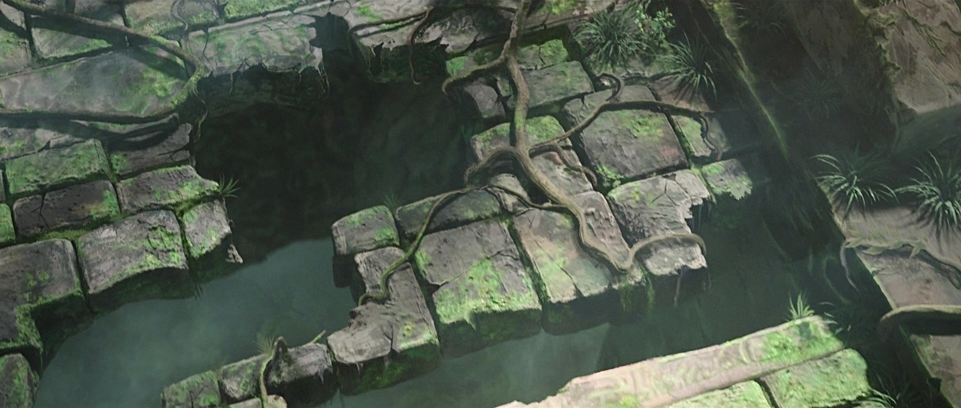 BG DMP Projection (added foliage and texture detail to bricks)