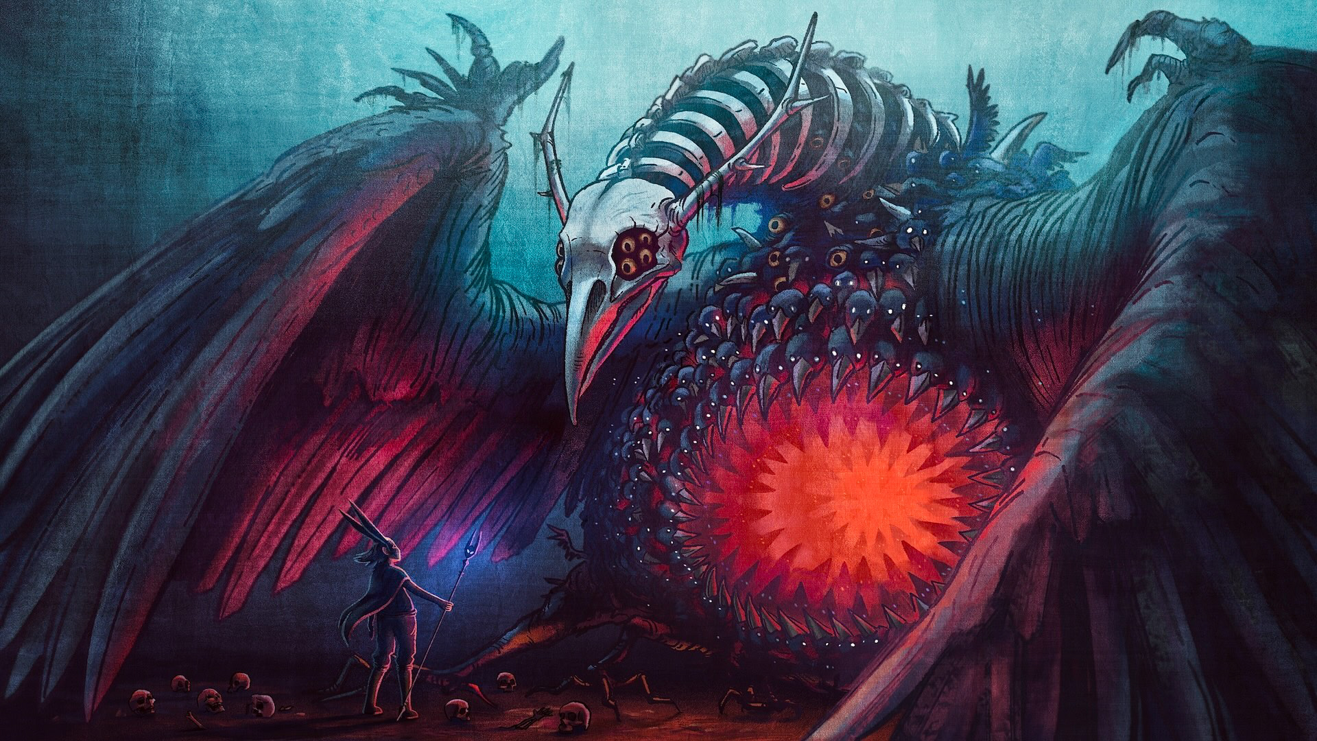 "The Crow Amalgam" – Concept Illustration