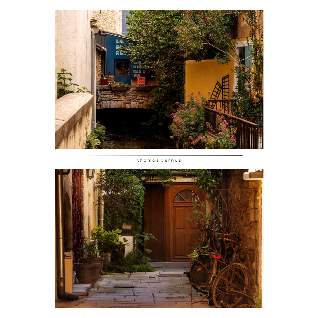Le Vieux de la Ruelle Jaune "Autre fois, le vieux habitait là, dans la ruelle jaune.  Tout le monde le connaissait, c'était un peu la mascotte du village.  Il vivait de broques et de pacotilles, plus farfelues les unes que les autres, qu'il vendait aux touristes éberlués.  On le prenait tantôt pour un fou, tantôt pour un génie, mais peu s'intéressait réellement à celui qu'il était. Le vieux était énigmatique, et s'extasiait de la confusion de son auditoire,  si bien que la même histoire était contée différemment en fonction de son public.  Cependant, une chose était aussi sûre que ses histoires était fantasques, c'est qu'il avait parcouru le monde à la recherche de ses trésors, tel un flibustier moderne."