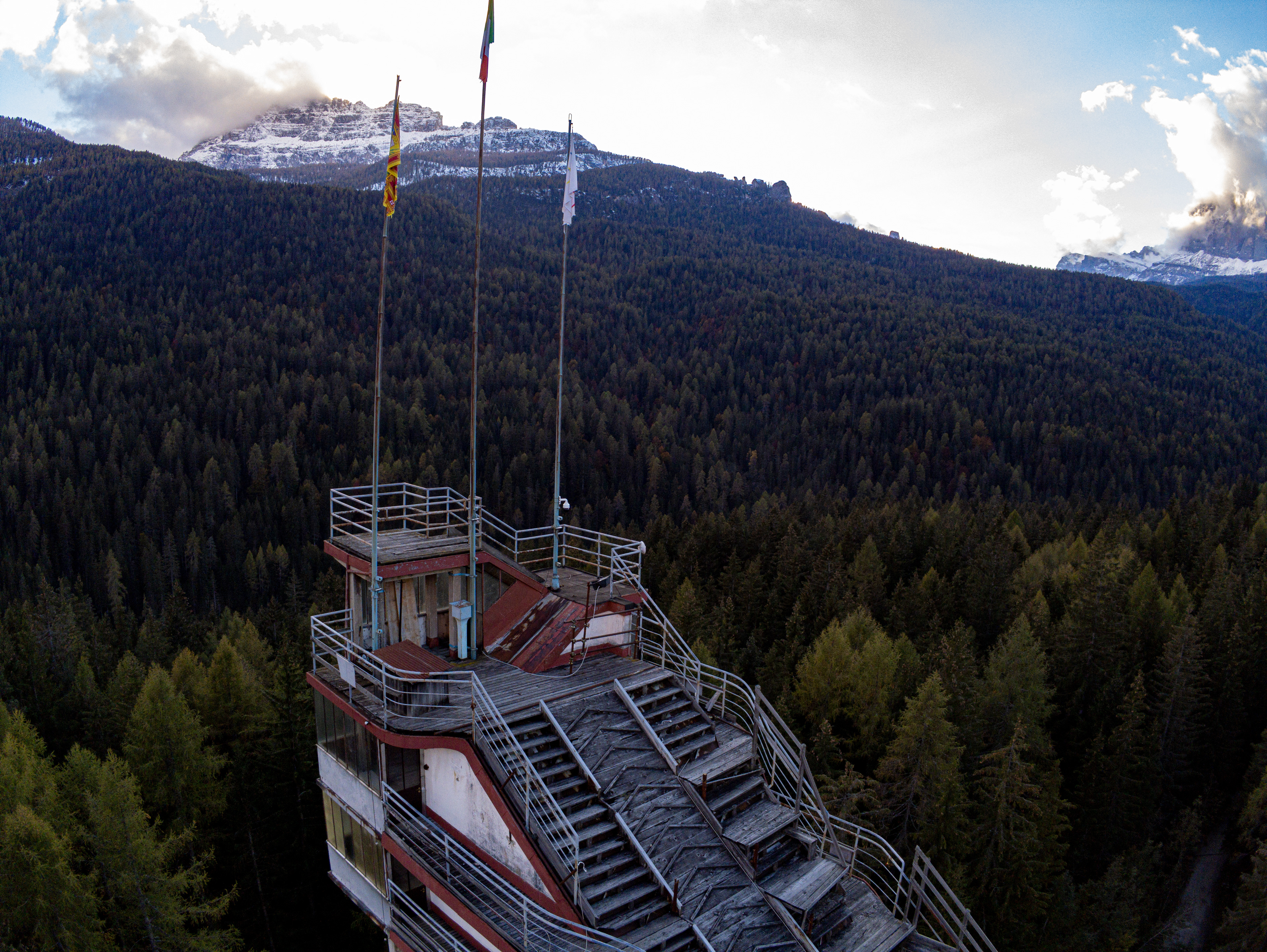 Trampolino Italia Olimpiadi Cortina D'Ampezzo 1956