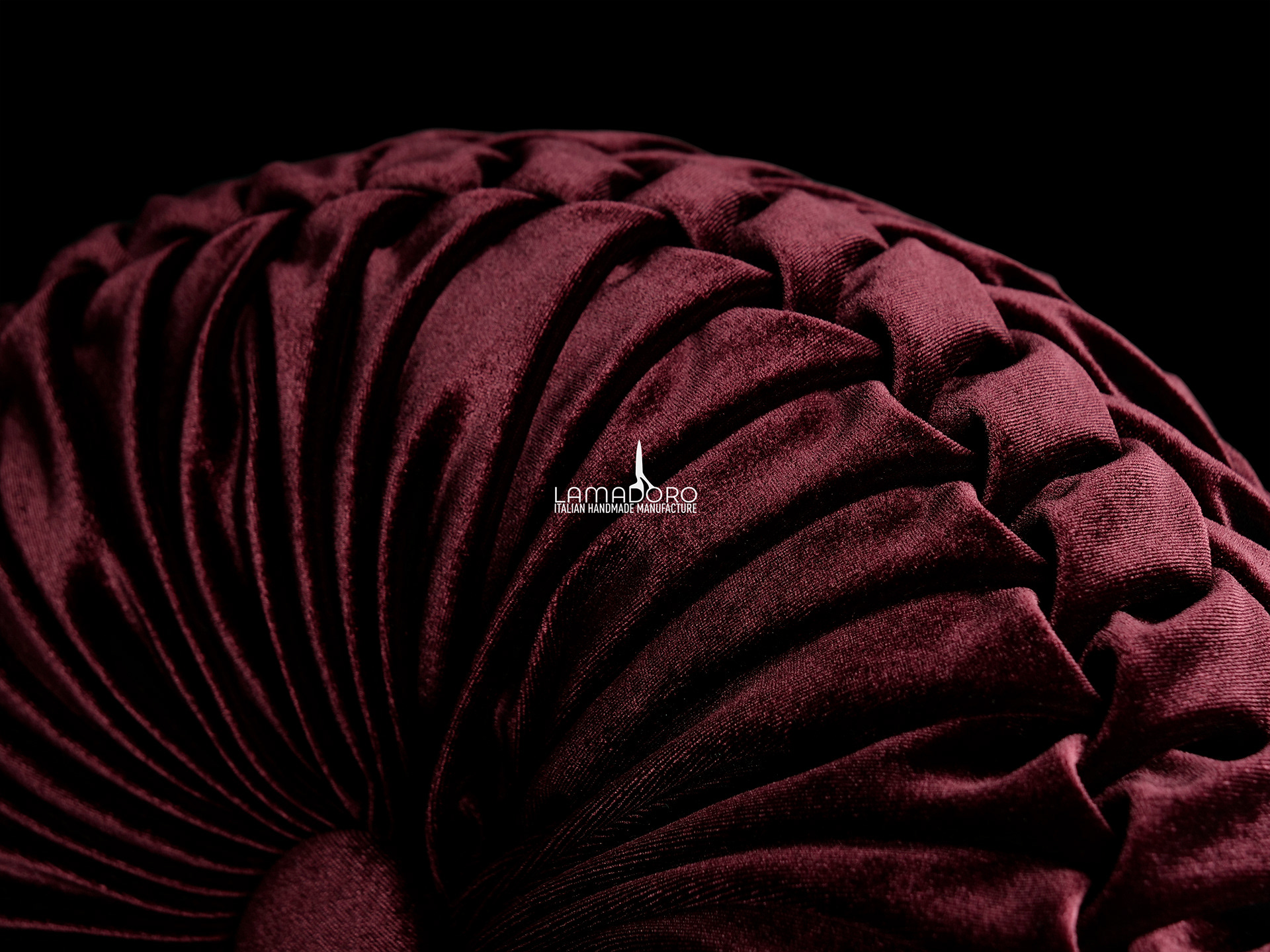velvet cushion mod. trieste roundtop