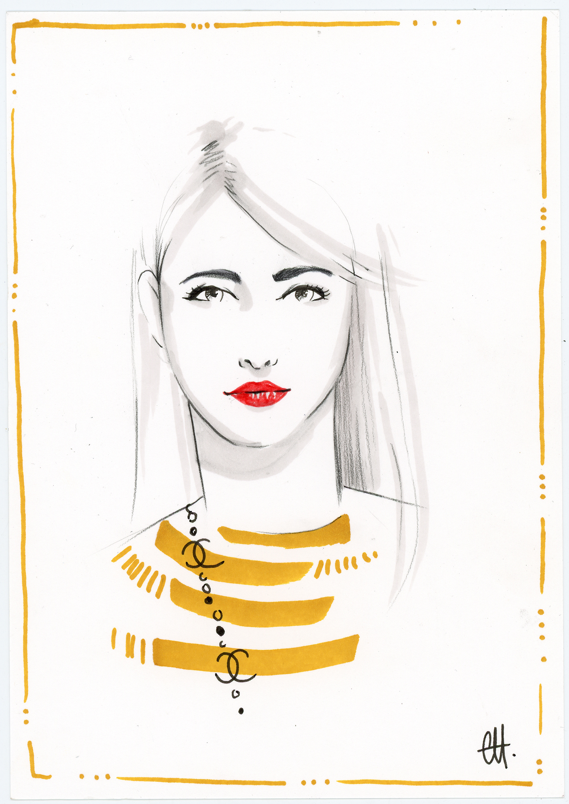 LIve Drawing Chanel Animation dessin Fête des Mères 2023