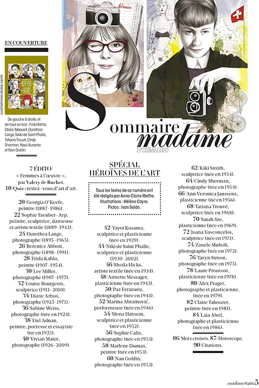 Madame Figaro HS Heroines de l'Art
