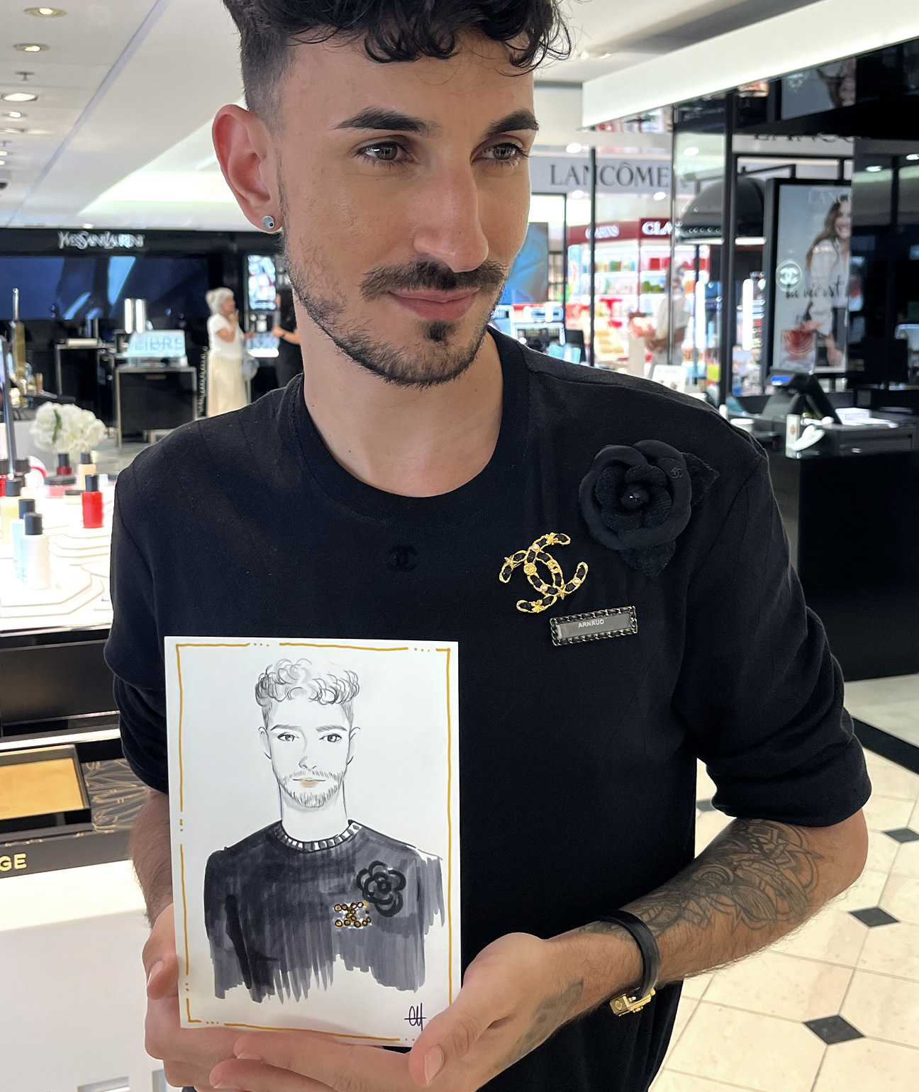 LIve Drawing Chanel Animation dessin Fête des Mères 2023
