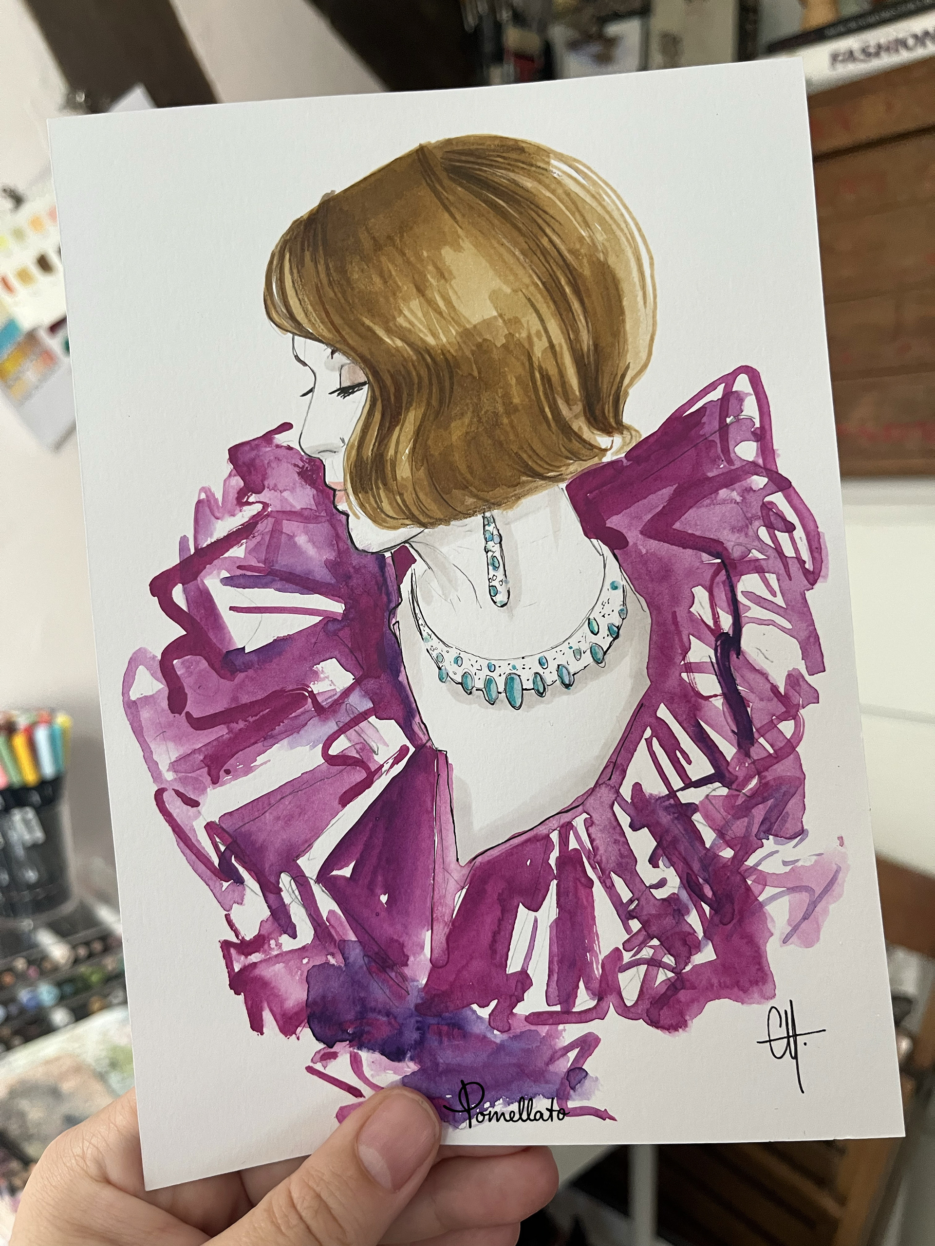 Live Drawing Pomellaton