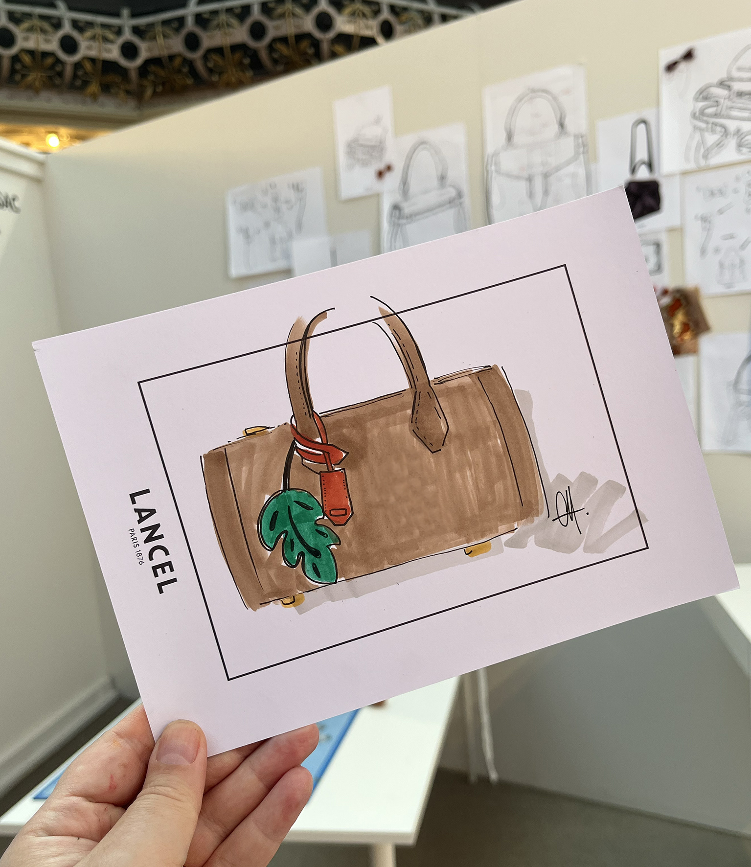 Lancel Exposition "Sacs" au Printemps Sept 2025