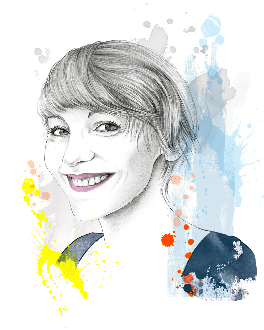 Catie Baur pour Madame Figaro