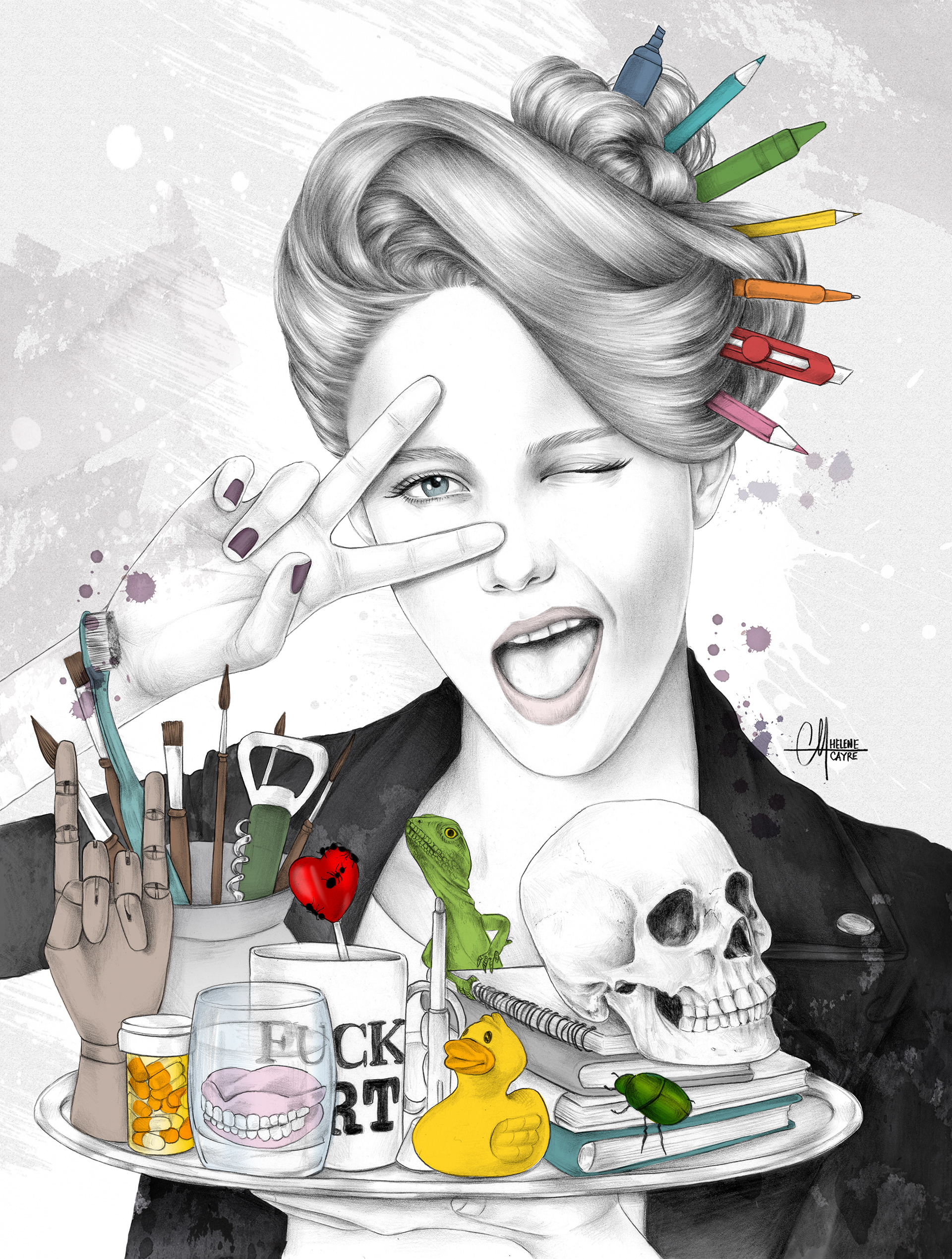 Carte de Voeu Marie Bastille