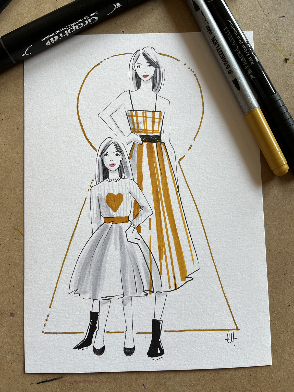 LIve Drawing Chanel Animation dessin Fête des Mères 2023