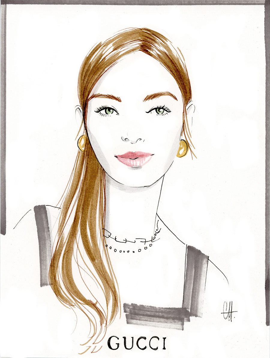 Live Drawing Gucci Montaigne