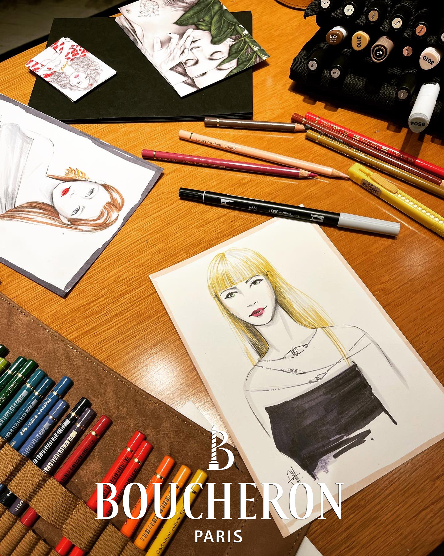 Animation Portraits Minute Cadeaux Noël 2022 Boucheron