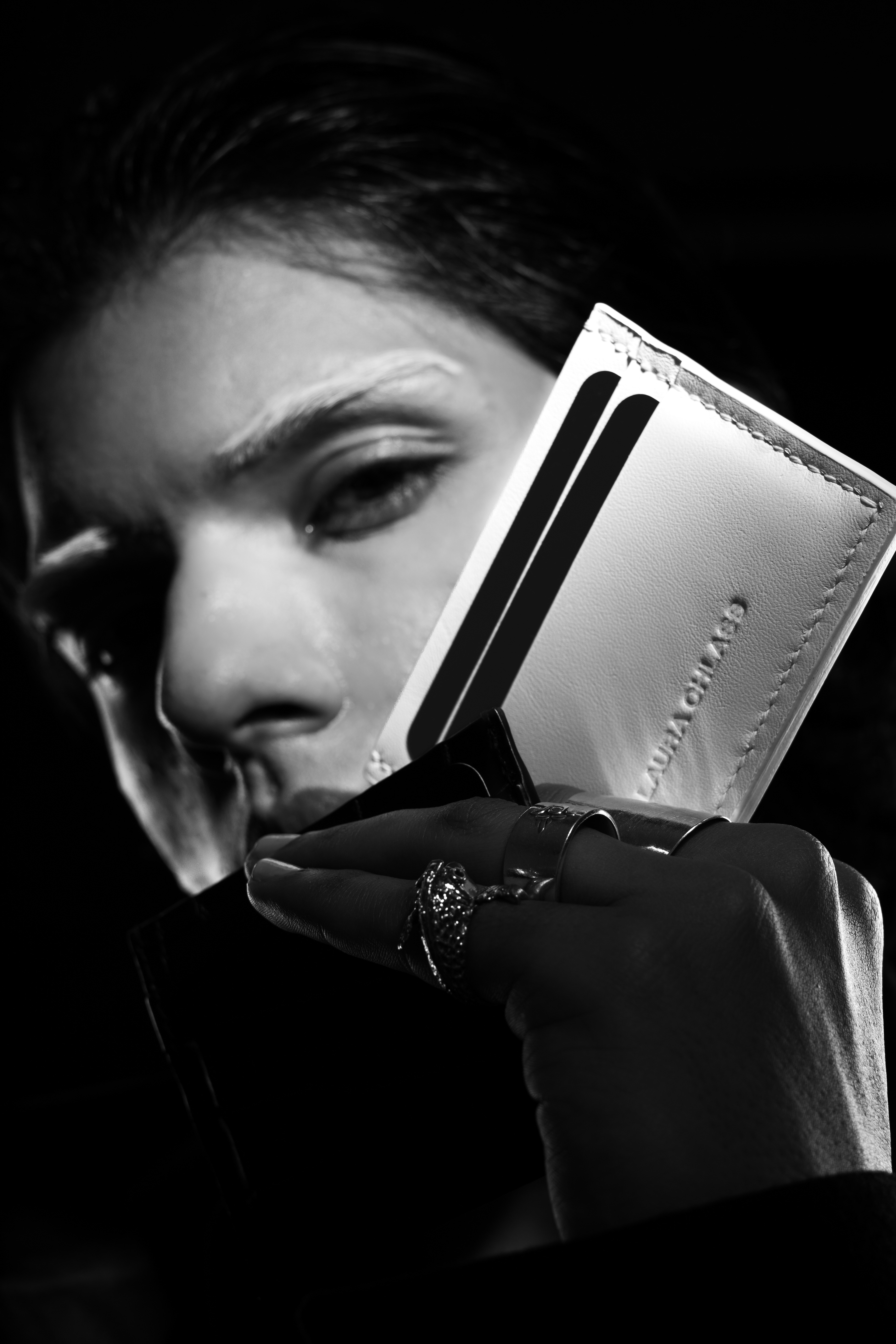 Laura Chlass "SMALL LEATHER GOODS" - Model Zain Rajput