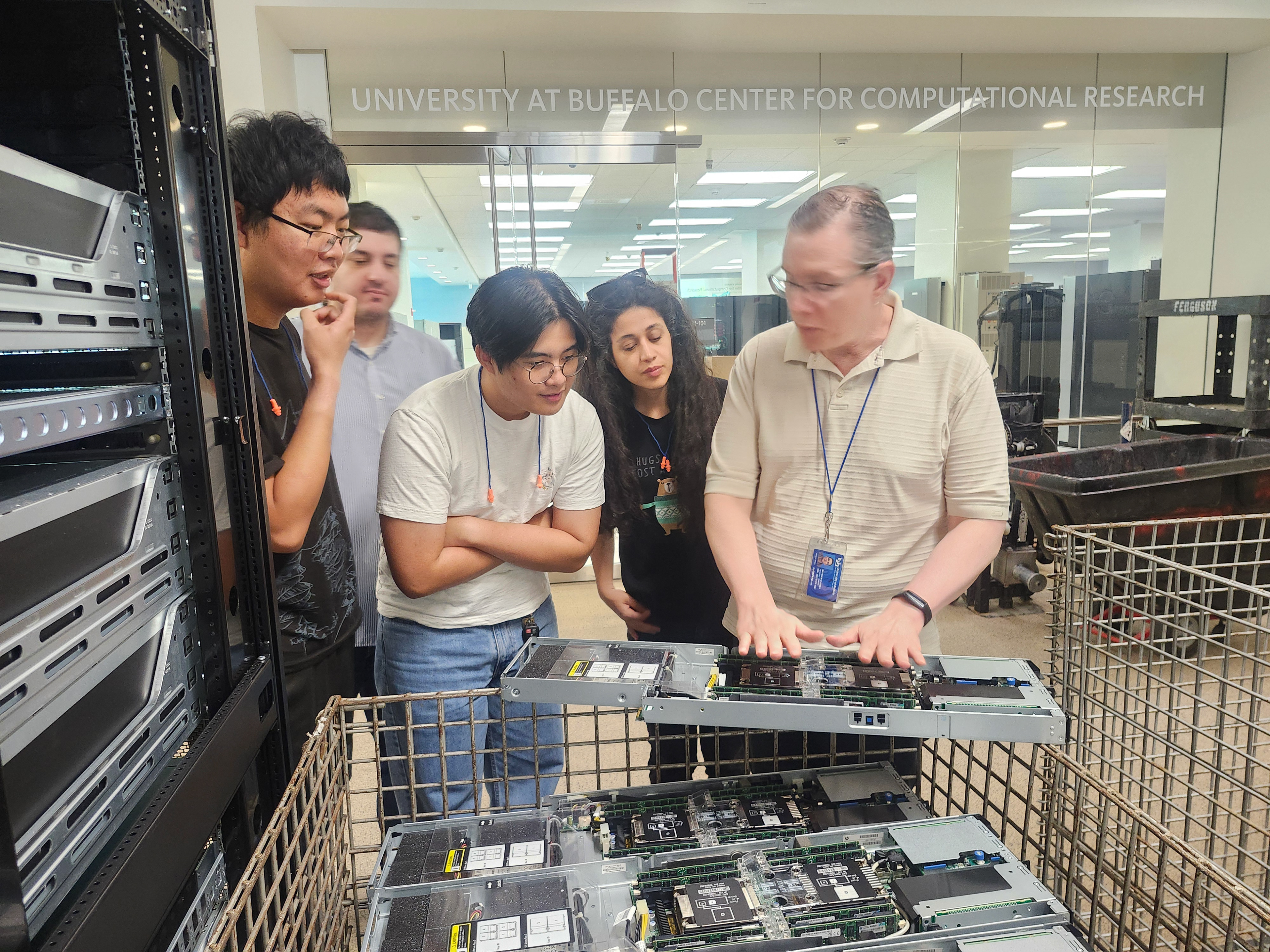 Lab visit to the CCR