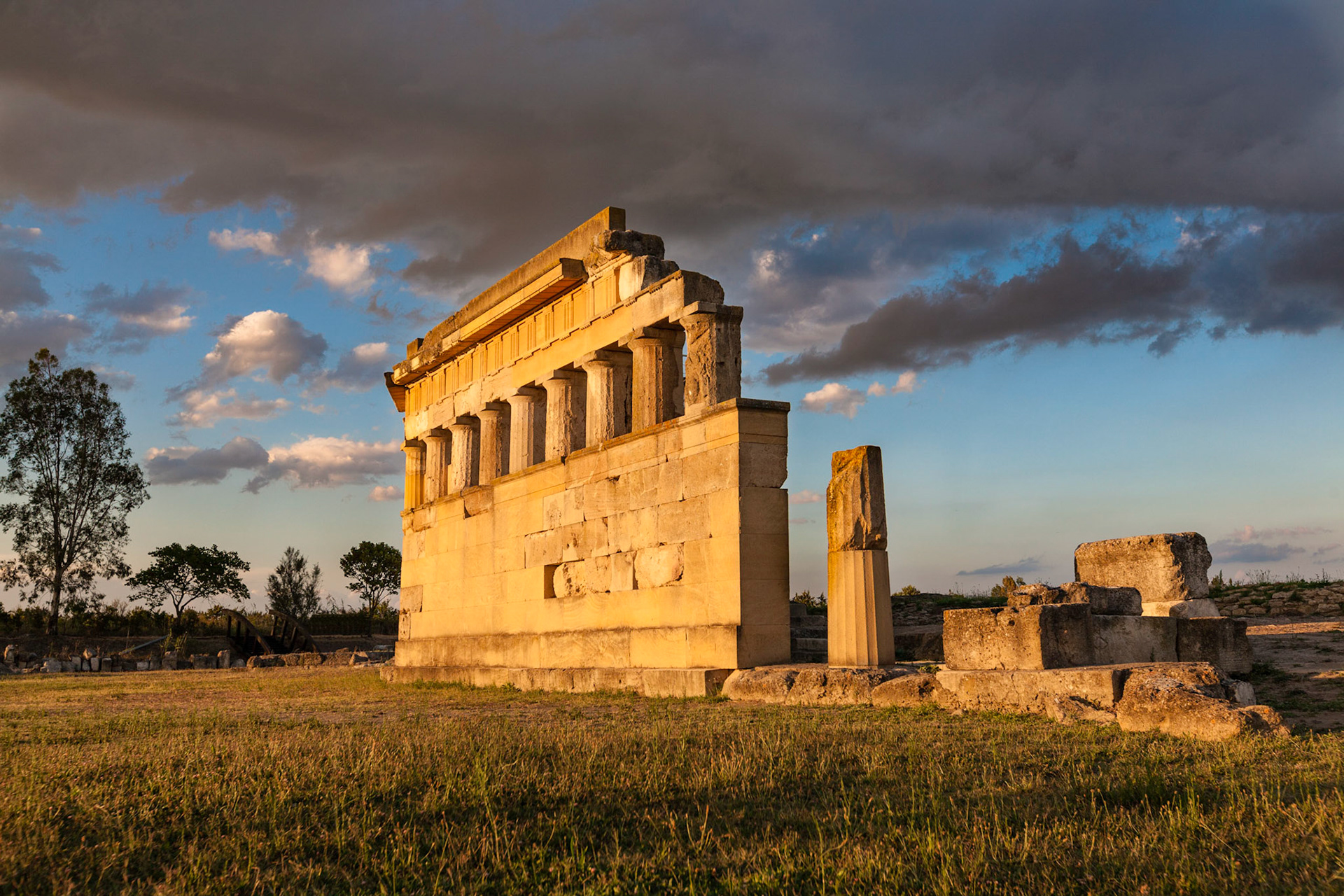 Archeological area of Metapontum, Basilicata - Italy