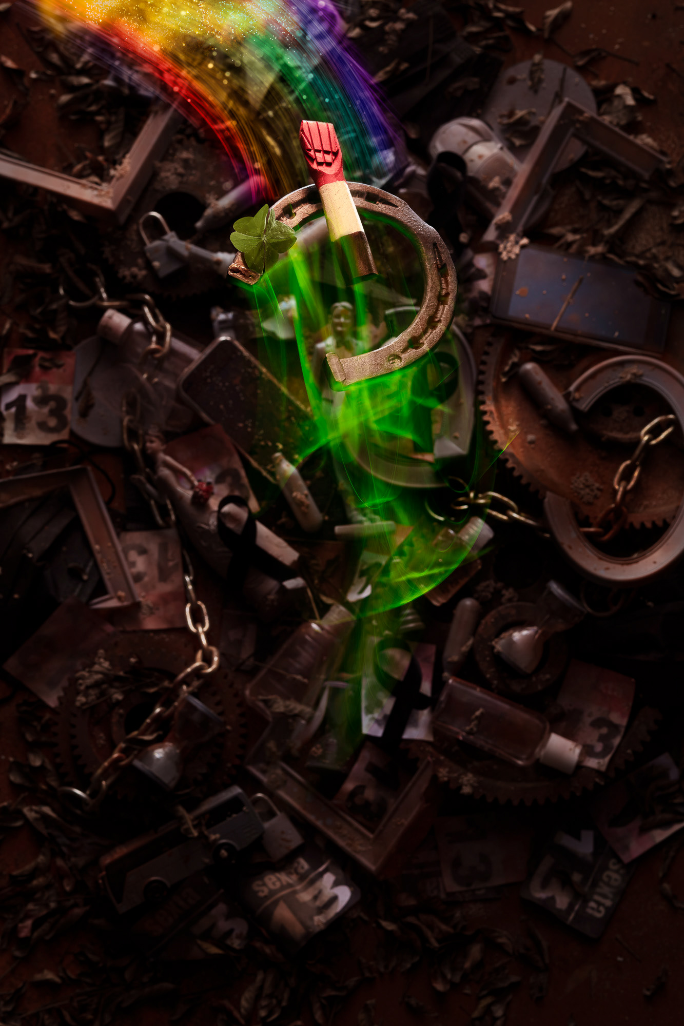 The pandemic and some faith #2.     26w X 35h