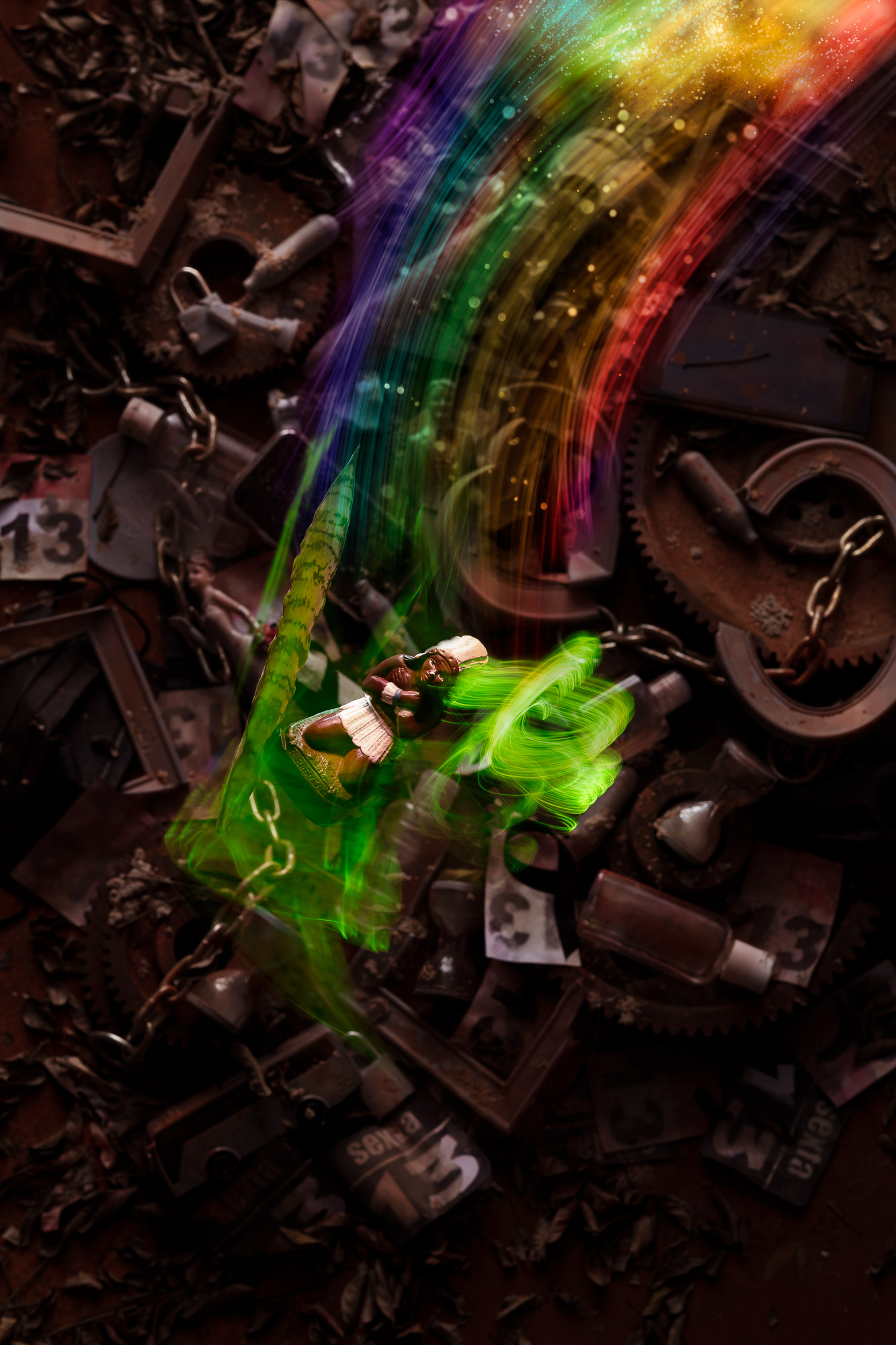 "The pandemic and some faith #4" Fine art paper pigment print 60w x 90h cm edition of 9
