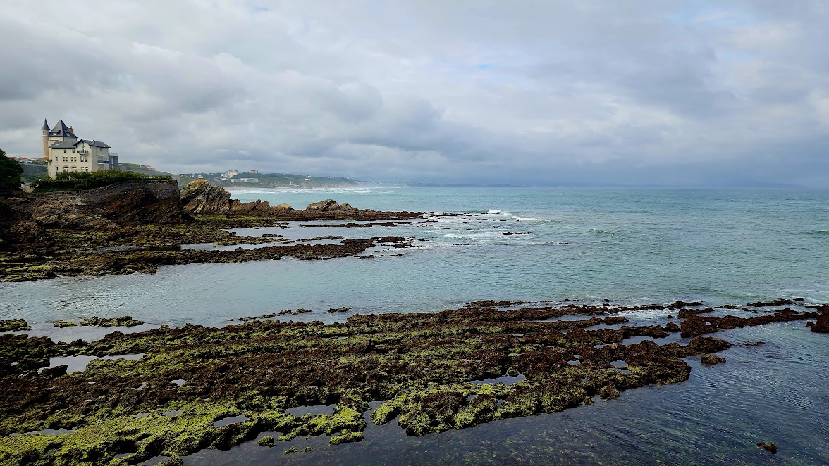 Sea Scene in Biarritz