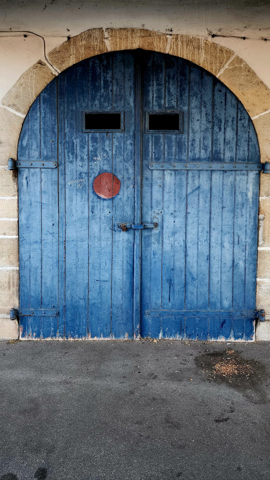 Basque Doorway in Blue