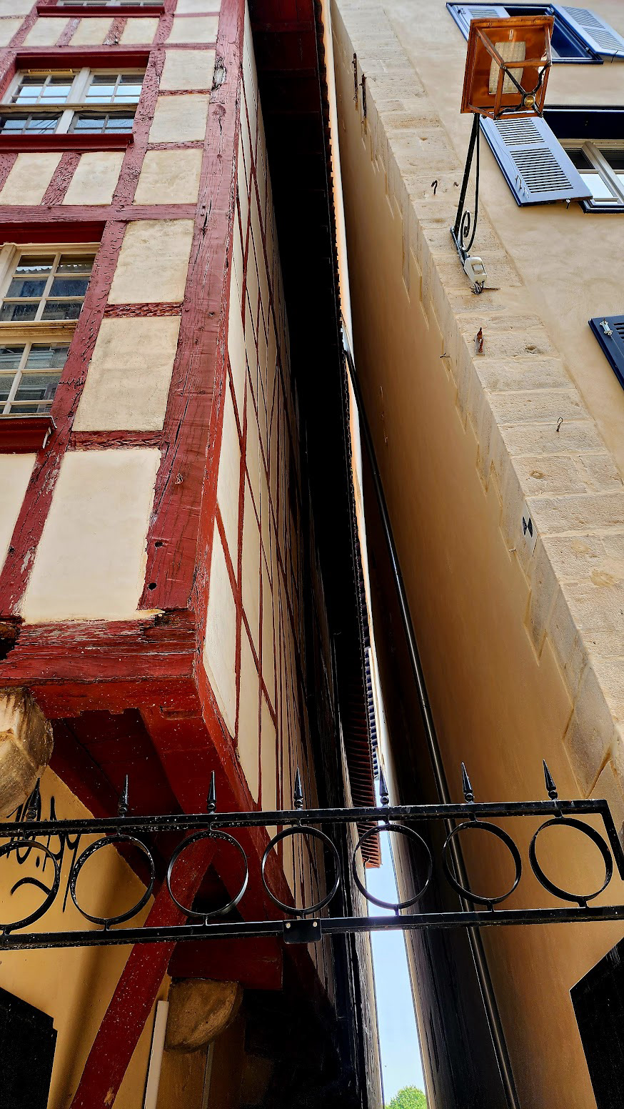 Skinny Street in Bayonne