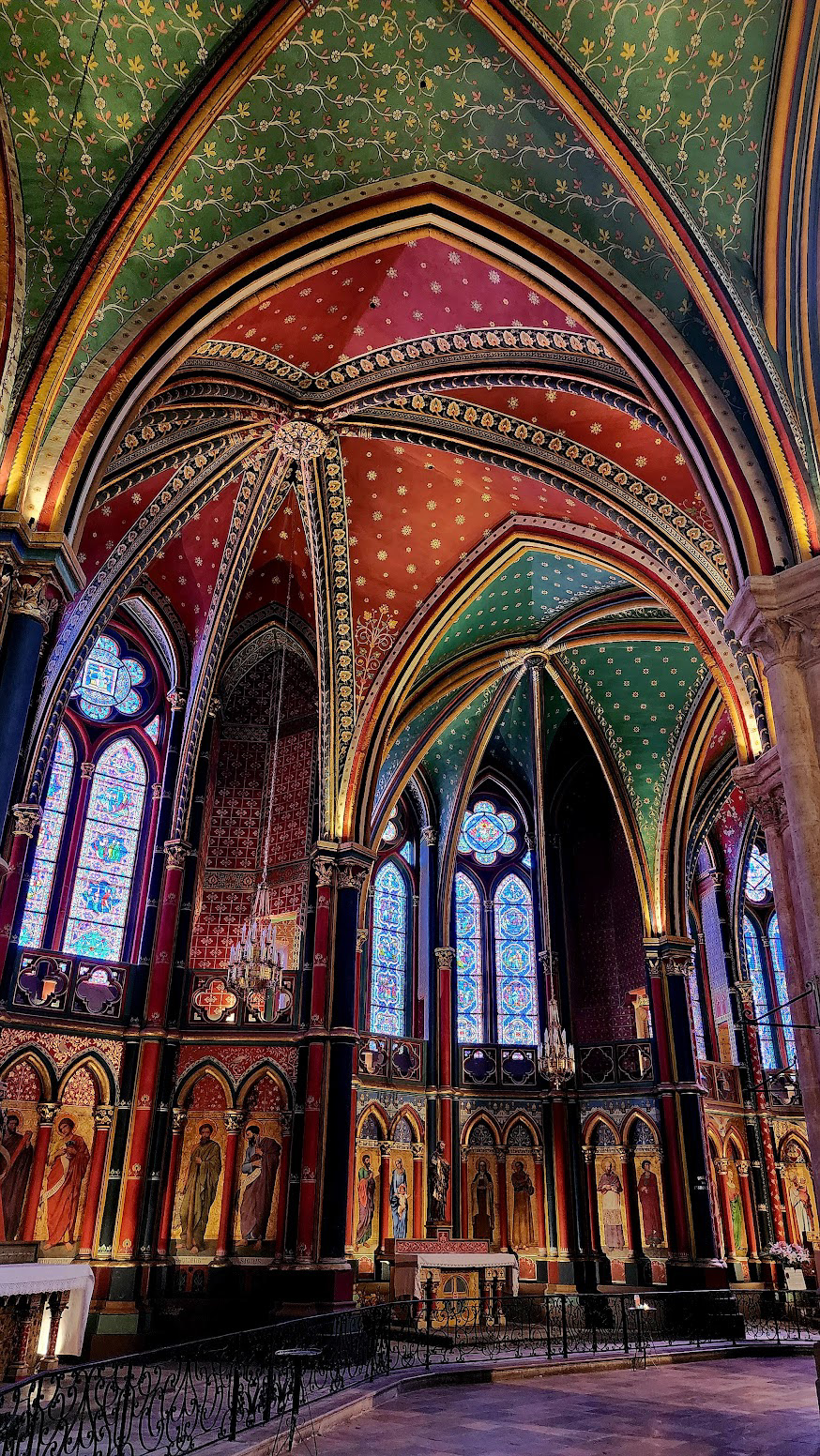 INTERIOR OF CATHEDRAL SAINT-MARIE