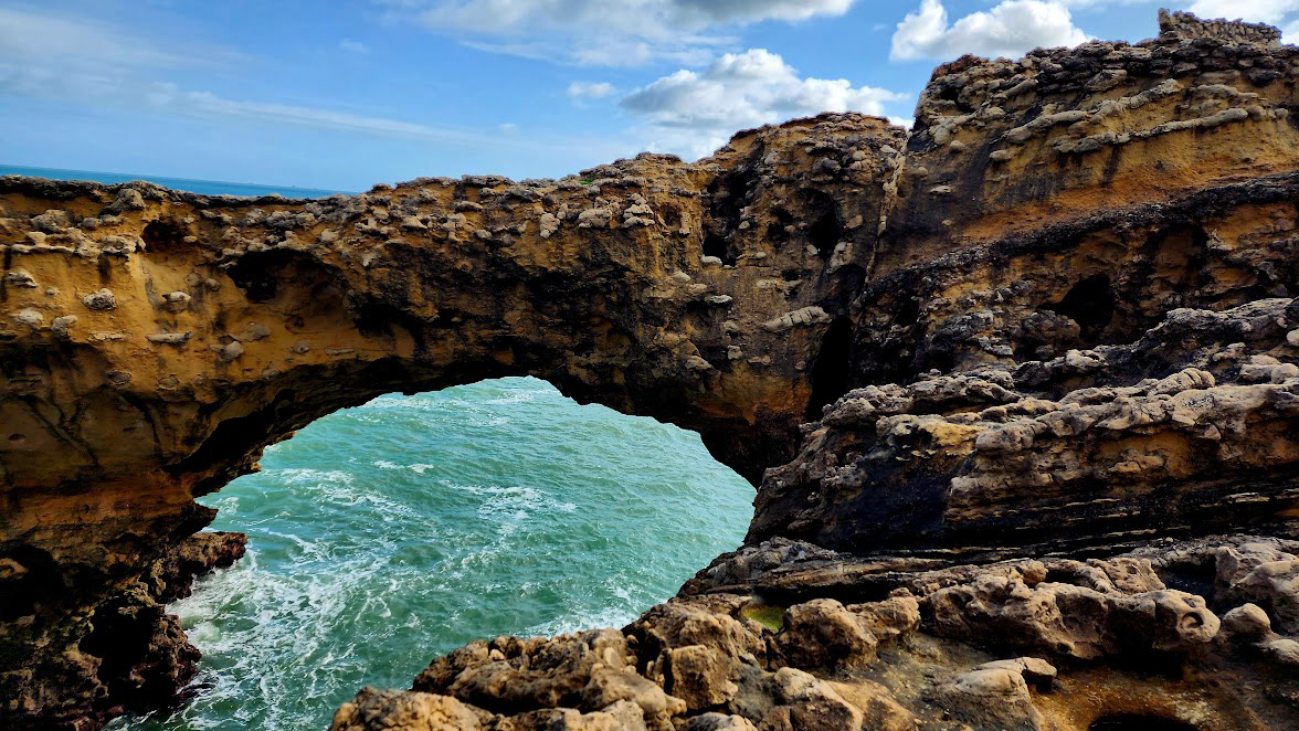 Sea Scene in Biarritz