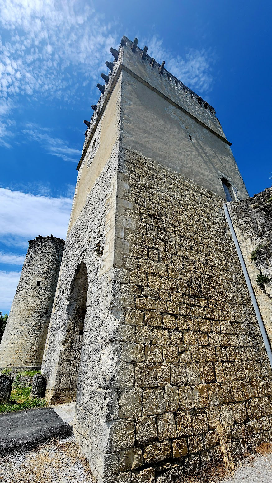 Castle Ruin in Bellocq