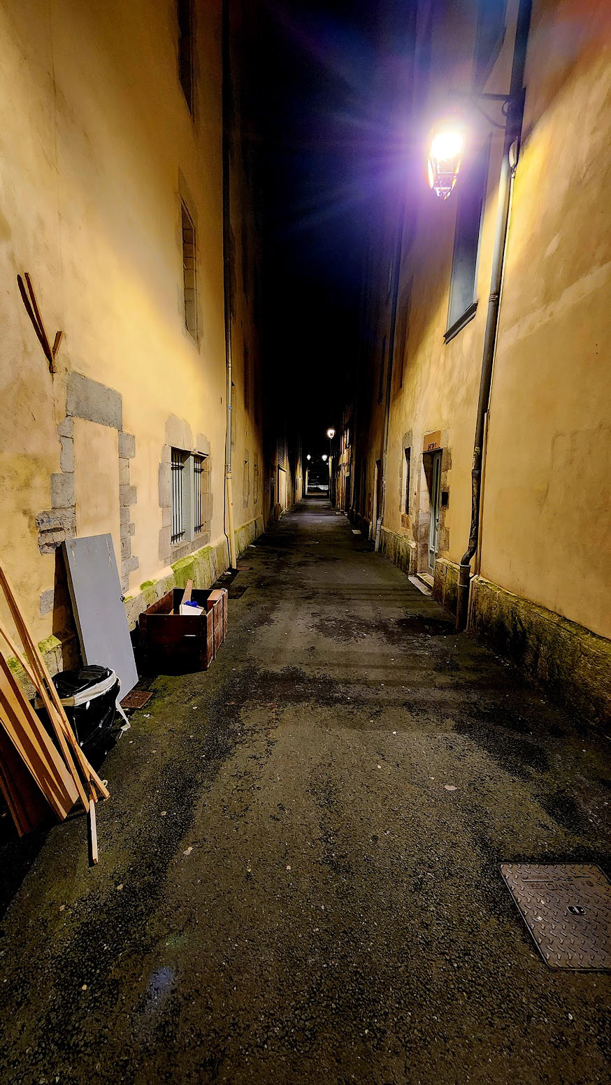 Street Scene at Night
