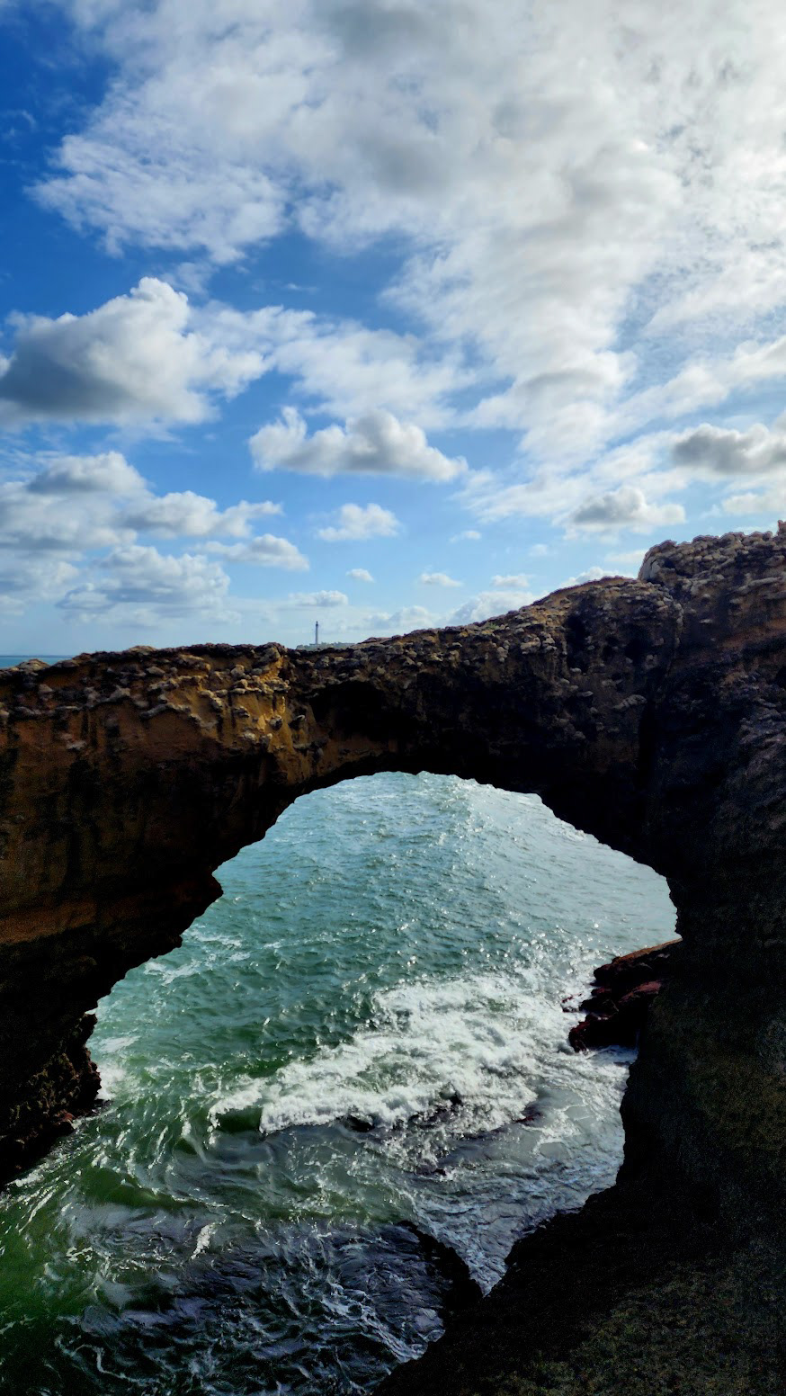 Sea Scene in Biarritz
