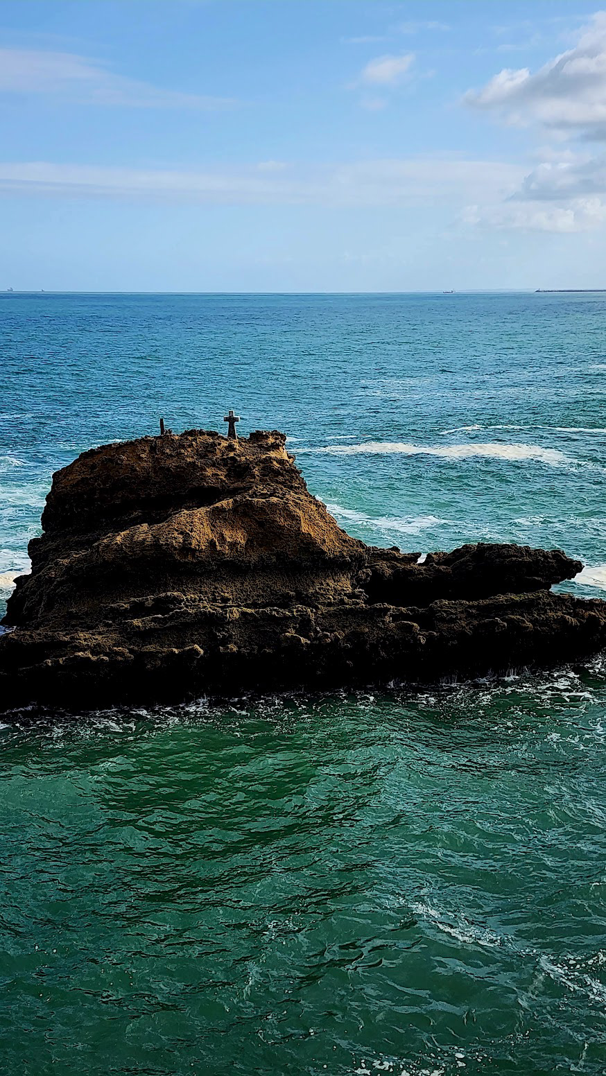 Sea Scene in Biarritz