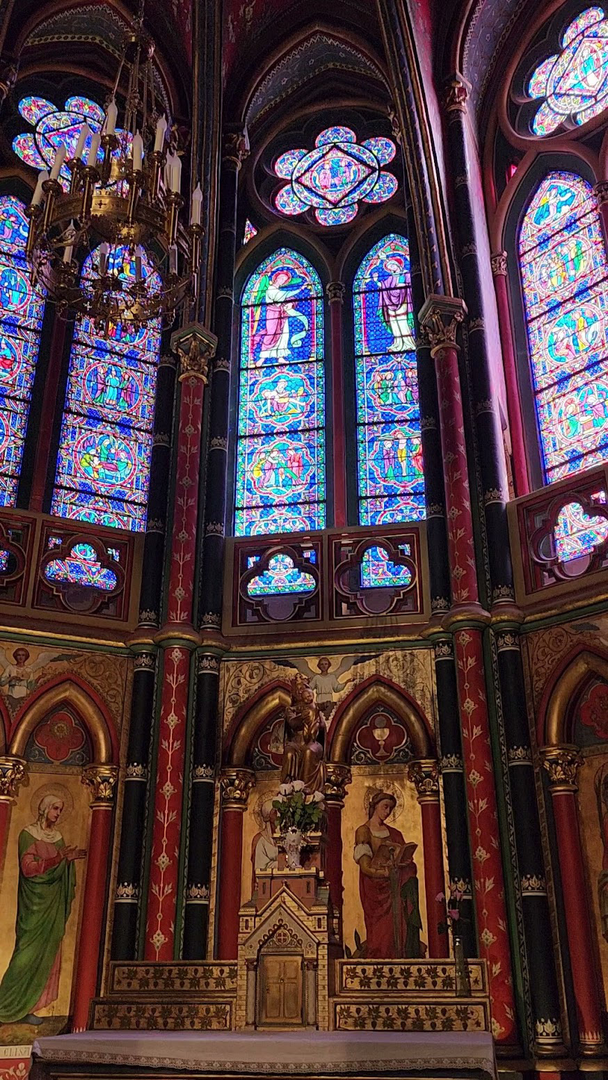 INTERIOR OF CATHEDRAL SAINT-MARIE