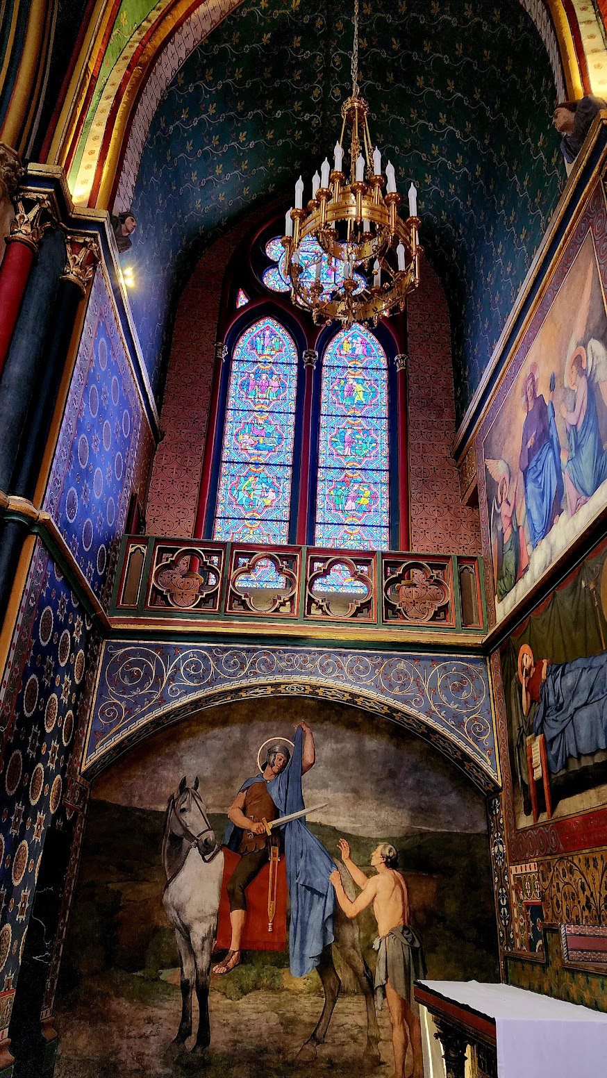 INTERIOR OF CATHEDRAL SAINT-MARIE
