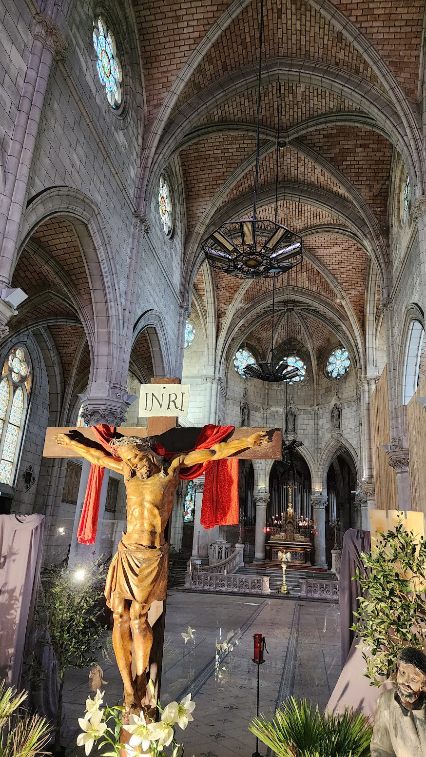 Inside Eglise in Biarritz