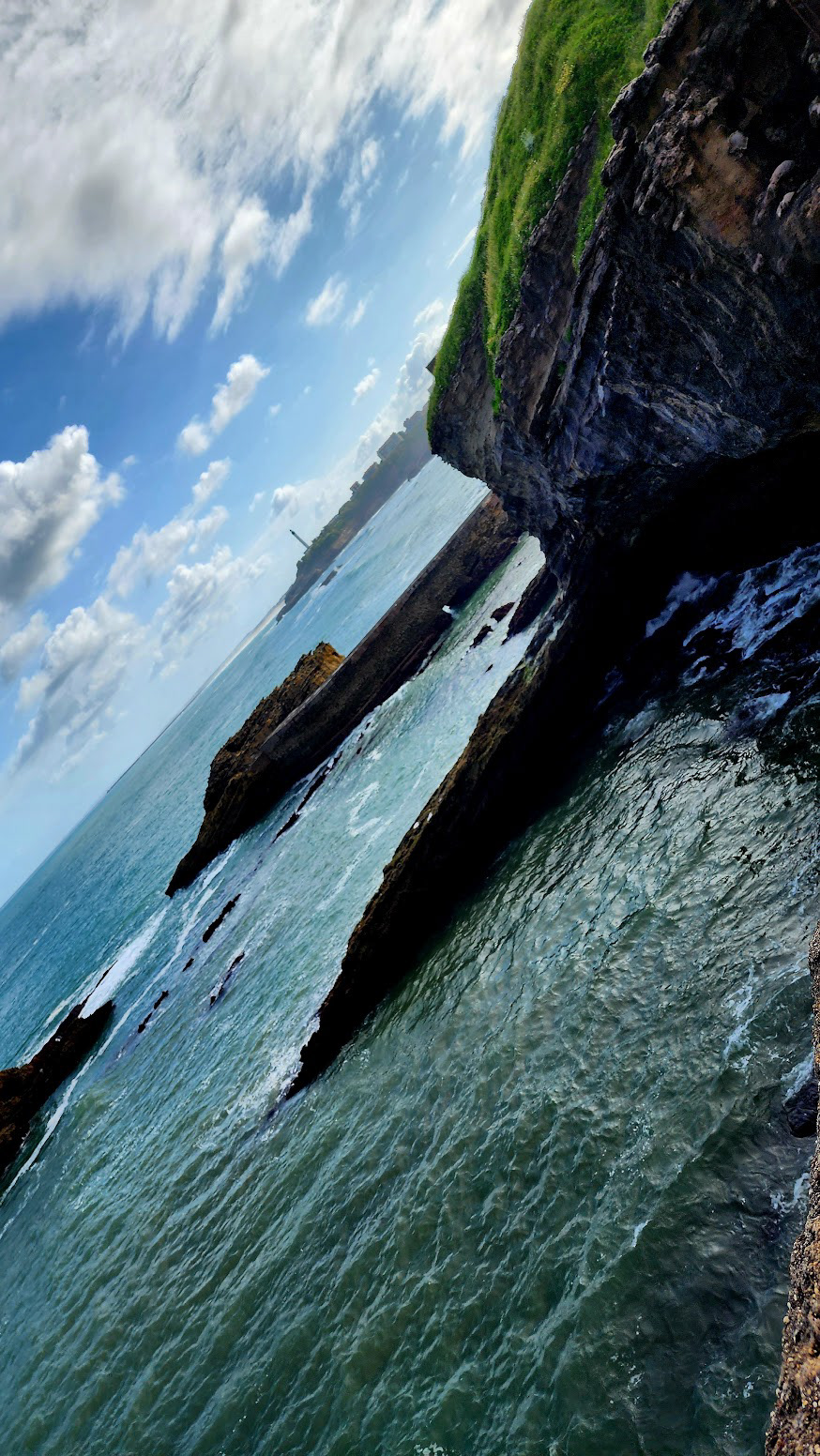 Sea Scene in Biarritz