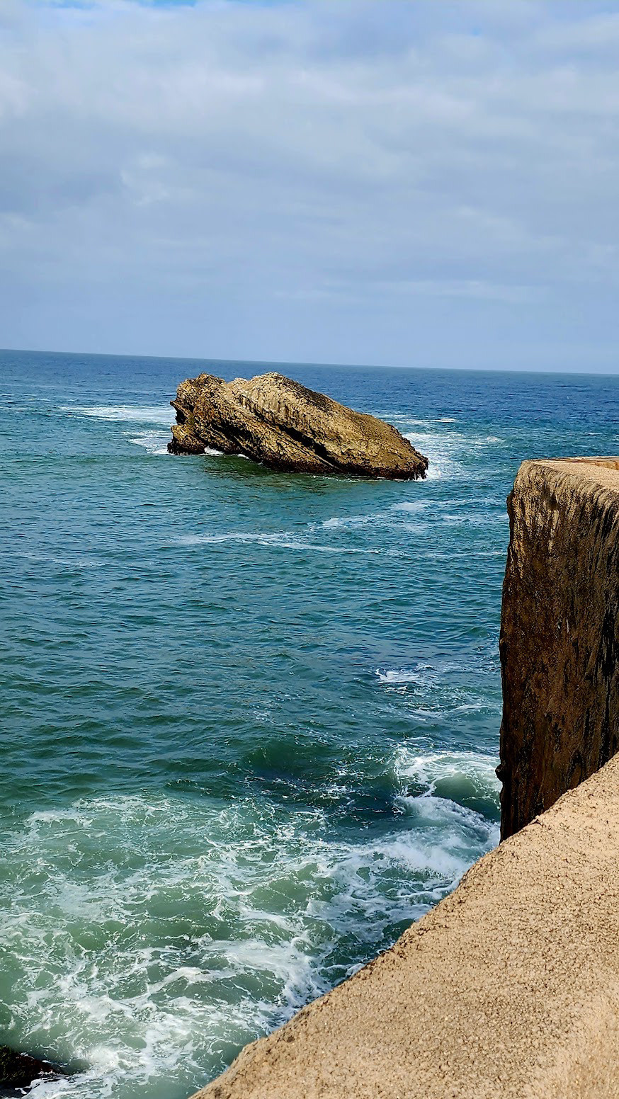 Sea Scene in Biarritz
