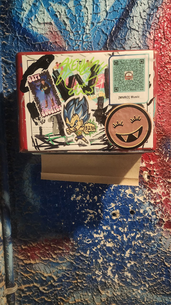 LowBrow Lounge Mens Room.