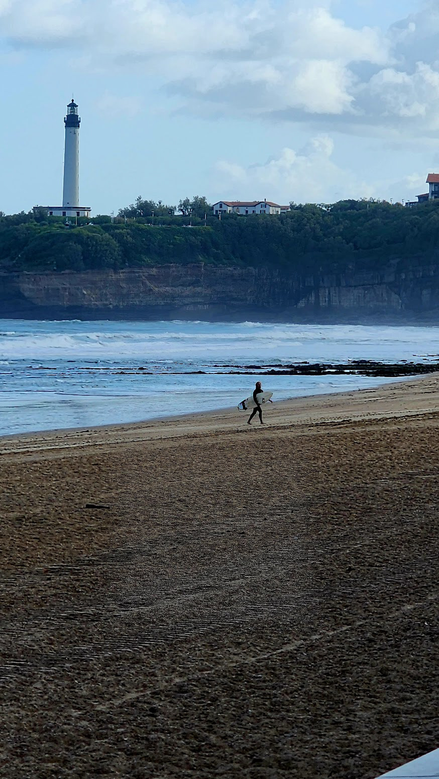 Surfer in Biarritz