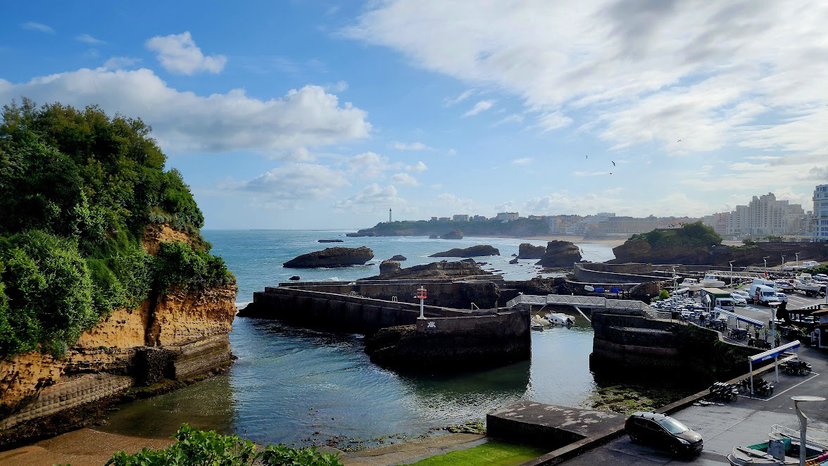 Sea Scene in Biarritz