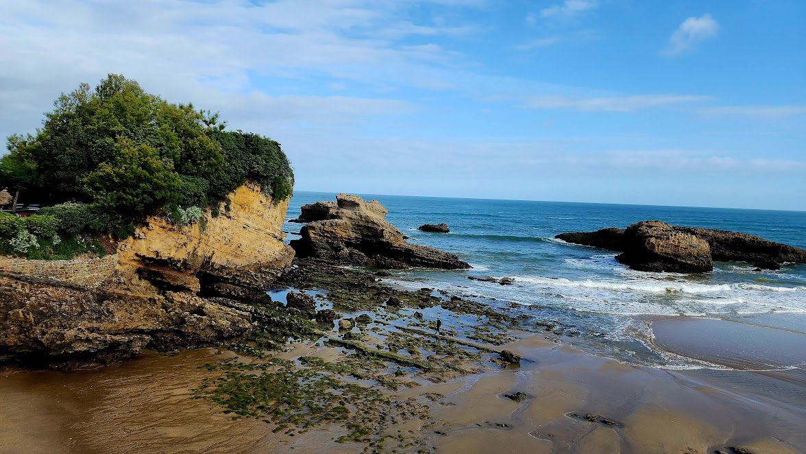 Sea Scene in Biarritz