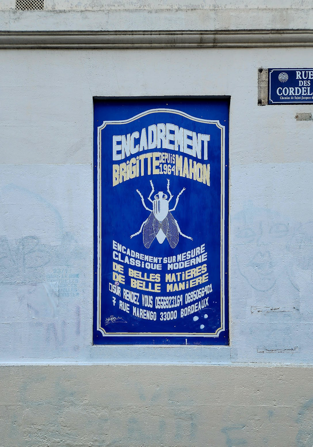 Signage in Bordeaux
